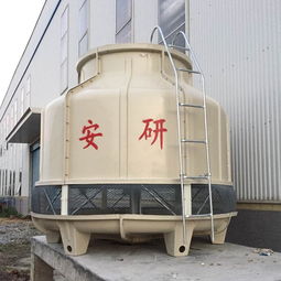 供應80噸普通圓形冷卻塔 安研牌逆流工業冷卻塔 廣東冷卻塔